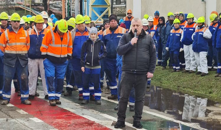 laurentiu Gobeaja protest Damen