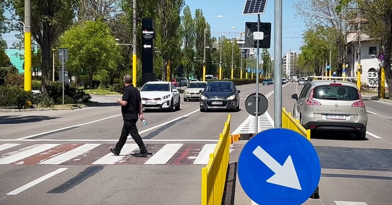 trecere pietoni mamaia