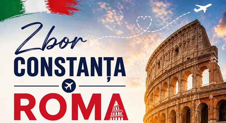 zbor spre roma
