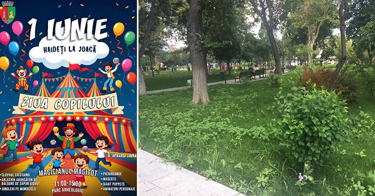 ziua copilului parc arheologic