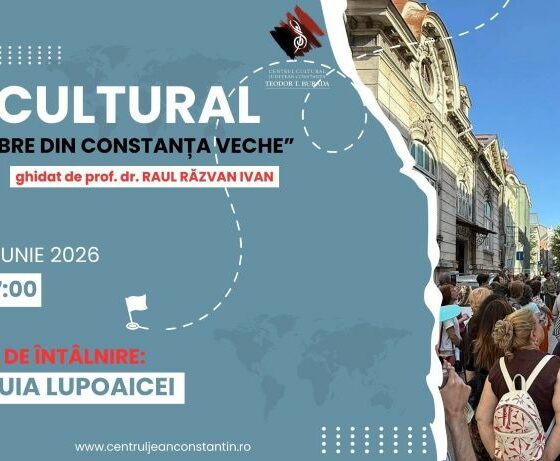Afis Tur Cultural Case Celebre iunie