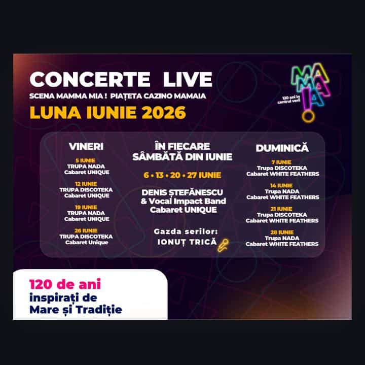 Evenimente Iunie Mamaia