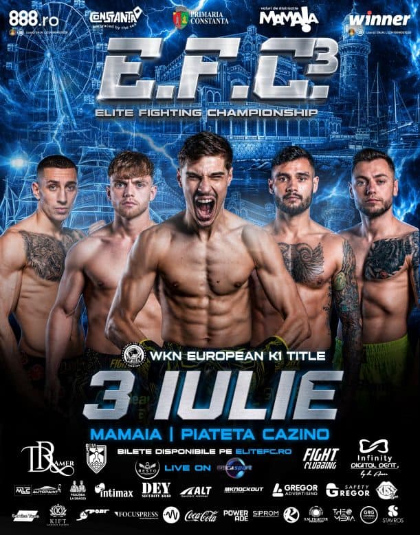 Posterul oficial al Galei EFC Posterul oficial al Galei EFC
