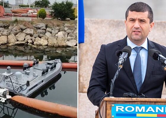 Radu Miruta drona Port Constanta
