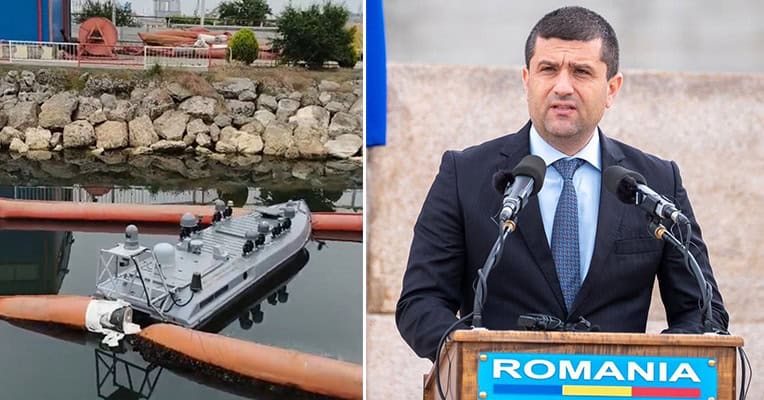 Radu Miruta drona Port Constanta