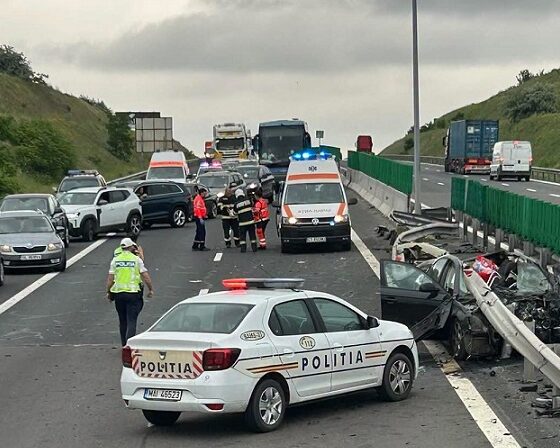 accident autostradaa