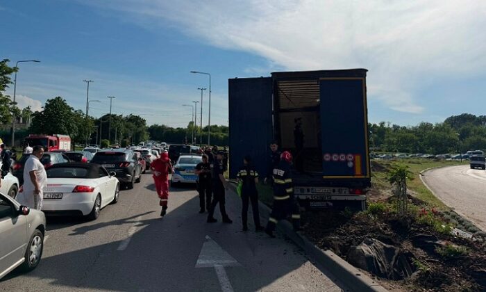 accident tomis Nord TIR