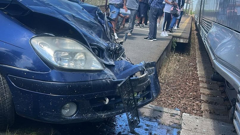 accident tren castelu