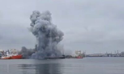 explozie drona port