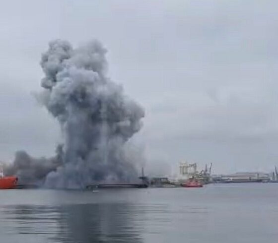 explozie drona port
