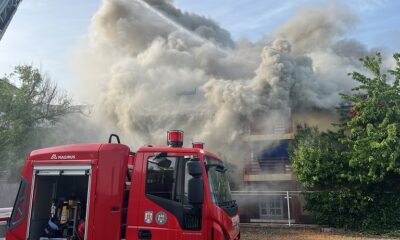incendiu violent