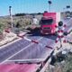 tir bariera calea ferata
