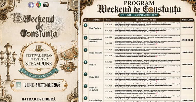weekend constanta parcuri