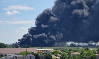 accident si incendiu Harsova