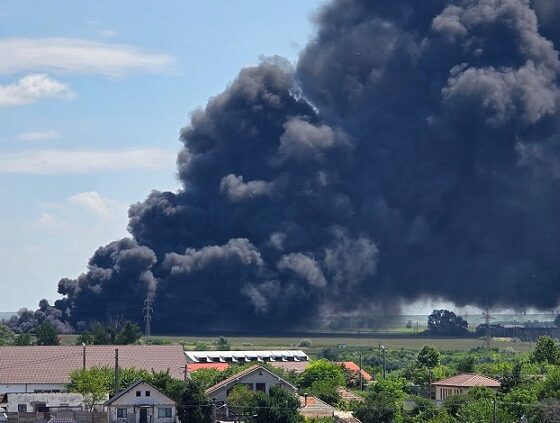accident si incendiu Harsova