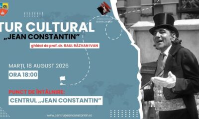 Afis Tur cultural Jean Constantin