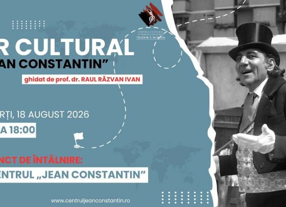Afis Tur cultural Jean Constantin