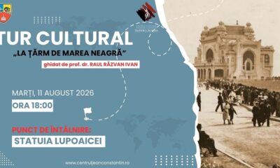Afiș Tur cultural La țărm de Marea Neagră