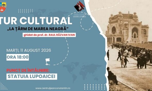 Afiș Tur cultural La țărm de Marea Neagră