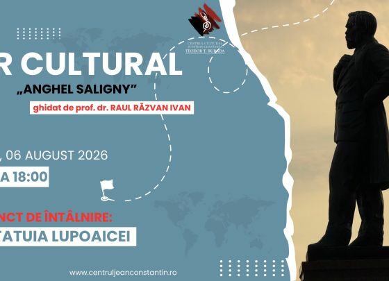 Afis tur cultural „Anghel Saligny”