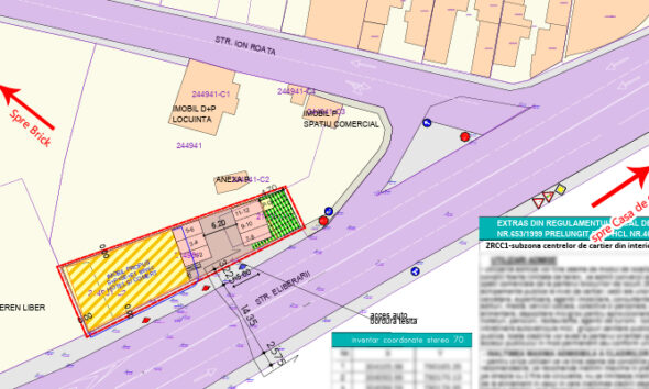 Plan Urbanistic de Detaliu pe strada Eliberării nr. 2L