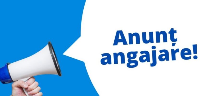 anunt angajare