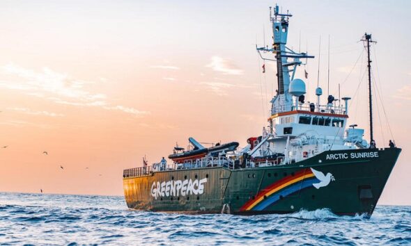 arctic sunrise