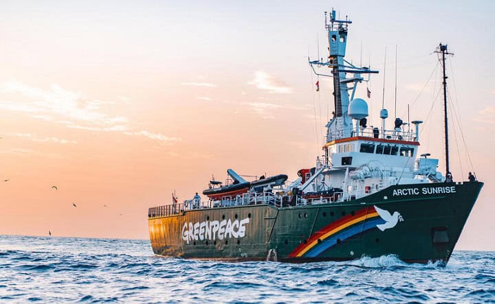 arctic sunrise