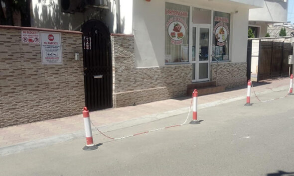blocare parcare