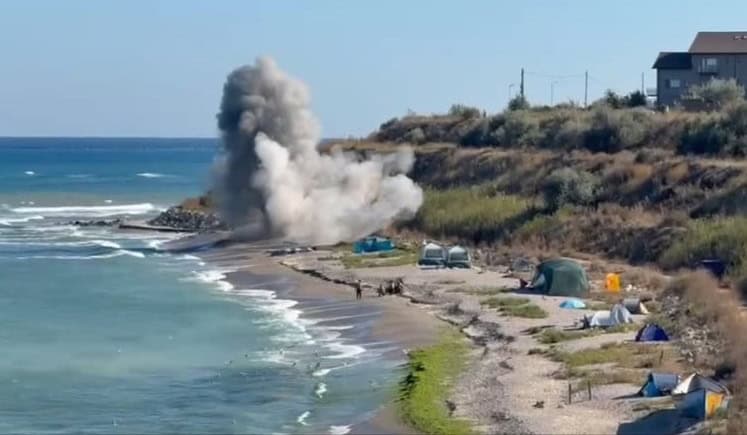 drona detonata plaja tuzla digi