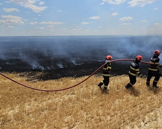 incendiu pompieri