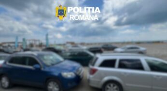 Mai mulți șoferi au parcat pe plajă, în Năvodari. Polițiștii au aplicat amenzi în valoare de 50.000 de lei