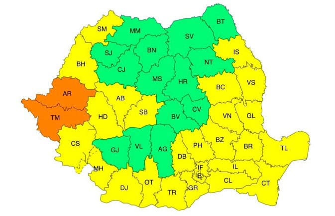 meteo coduri