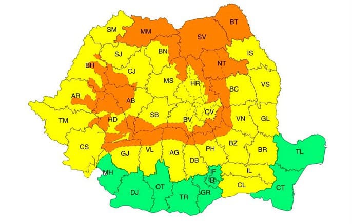 meteo coduri