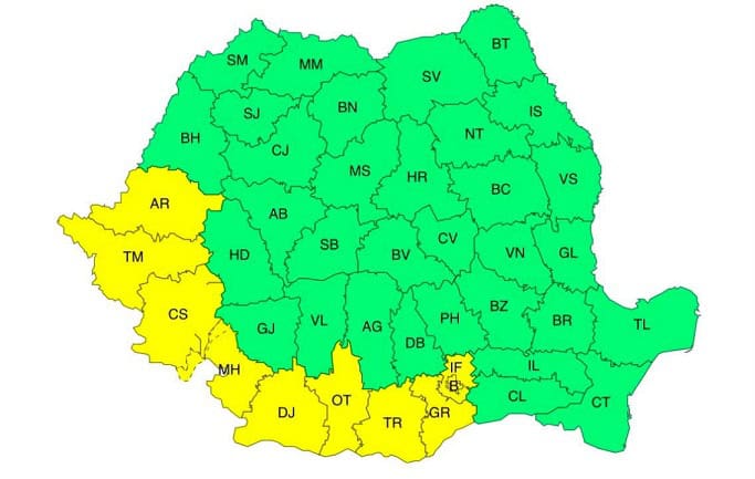 meteo coduri