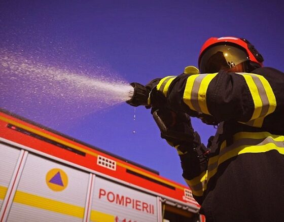 pompieri interventie