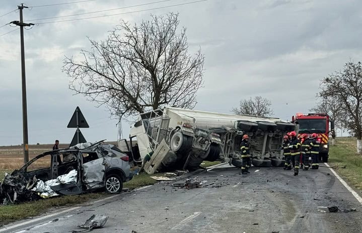accident tir autoturism