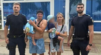 Copil pierdut de familie în Mamaia, găsit în mai puțin de jumătate de oră de jandarmi