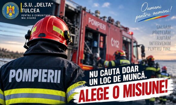 pompieri recrutare
