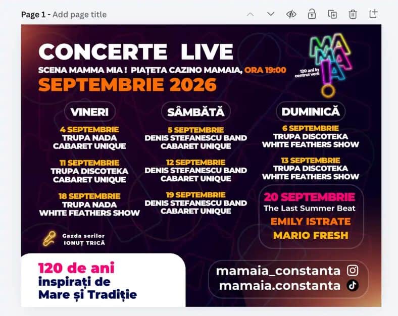 program mamaia