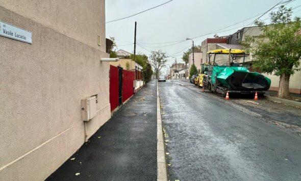 asfaltare strada vasile lucaciu