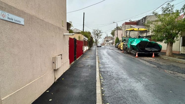 asfaltare strada vasile lucaciu