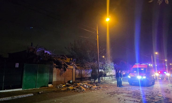 explozie casa str Fantanele