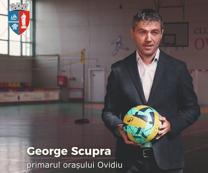 george scupra cu mingea