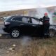 incendiu auto babadag