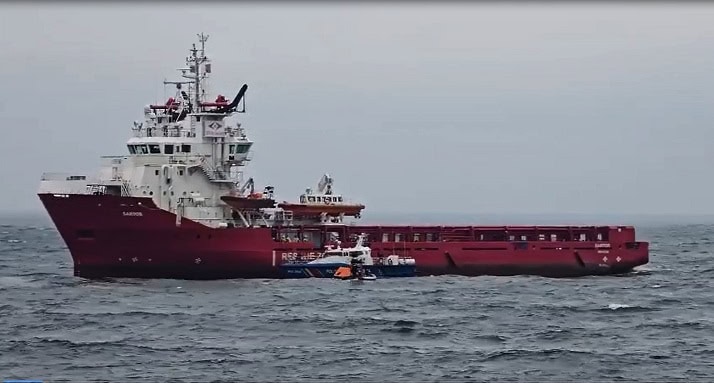 interventie nava scufundata