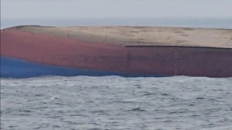 interventie nava scufundata