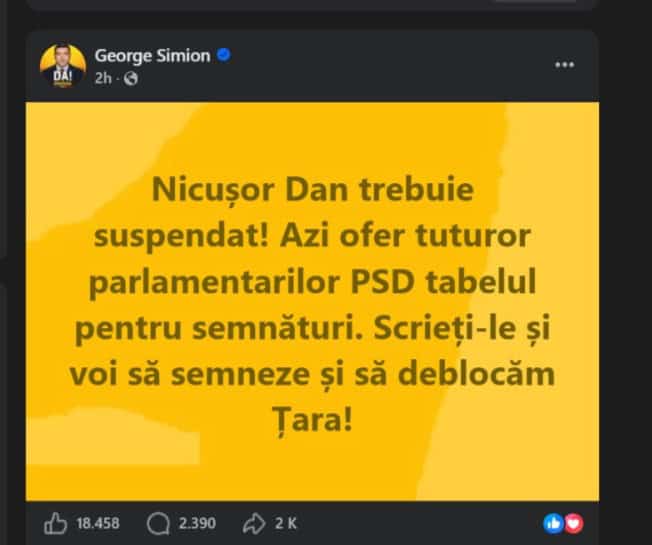 simion mesaj suspendare nicusor simion mesaj suspendare nicusor